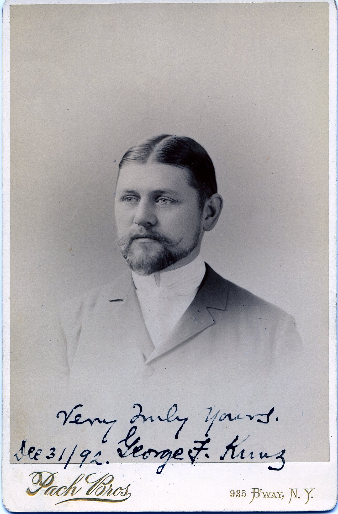 Member portrait of George F. Kunz